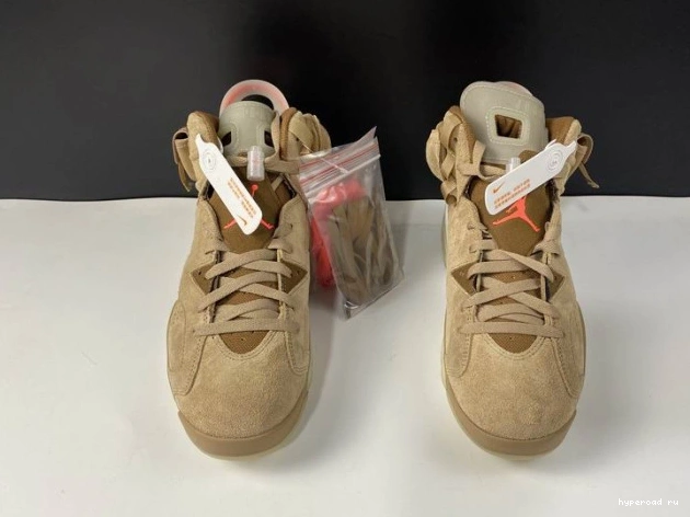 Travis Scott Khaki Air 6 Retro Jordan DH0690-200 British 1003
